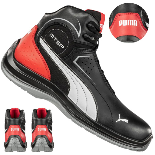 Buty Puma Touring Black Mid S3 63.261.0 - 37
