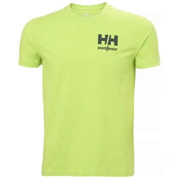 T-shirt męski Helly Hansen lime 79309-420 - L