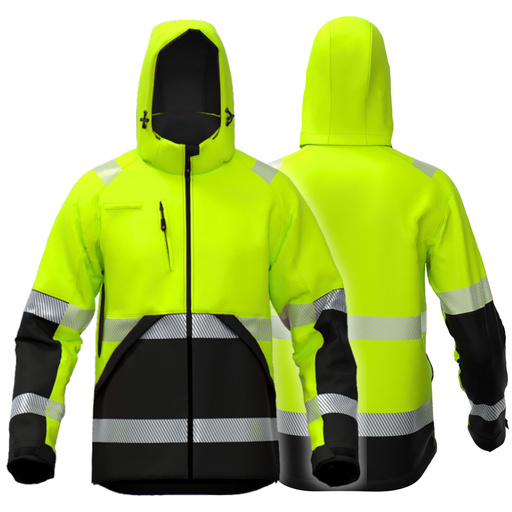 Softshell ocieplany BoSafety WJ-Valencia C2 - 3XL