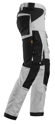 Spodnie robocze Snickers 6341-0904 białe - 56