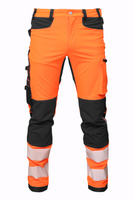 Spodnie robocze BoSafety Tension pomarańczowe - 52