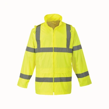 Kurtka przeciwdeszczowa ostrzegawcza RW-H440G - XL