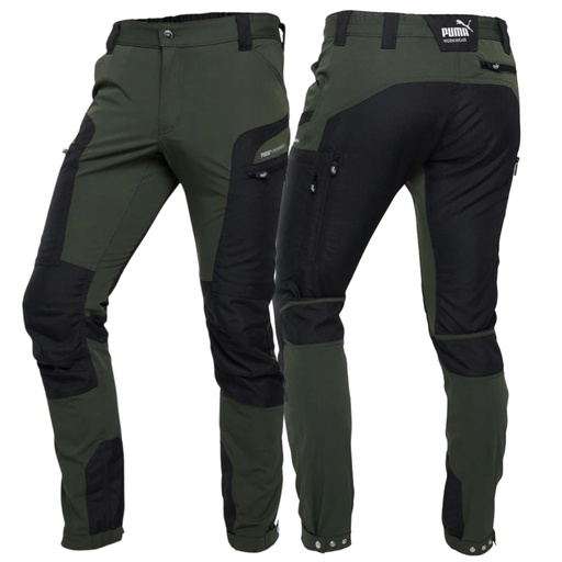 Spodnie Outdoor Puma Workwear 30-1840 zielone -2XL