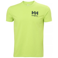 T-shirt męski Helly Hansen lime 79309-420 - L