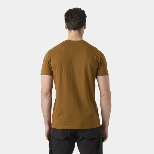 T-shirt męski Helly Hansen brown 79309-750 - M