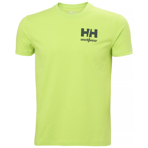 T-shirt męski Helly Hansen lime 79309-420 - XL