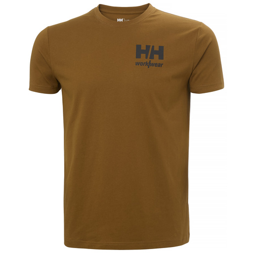 T-shirt męski Helly Hansen brown 79309-750 - S
