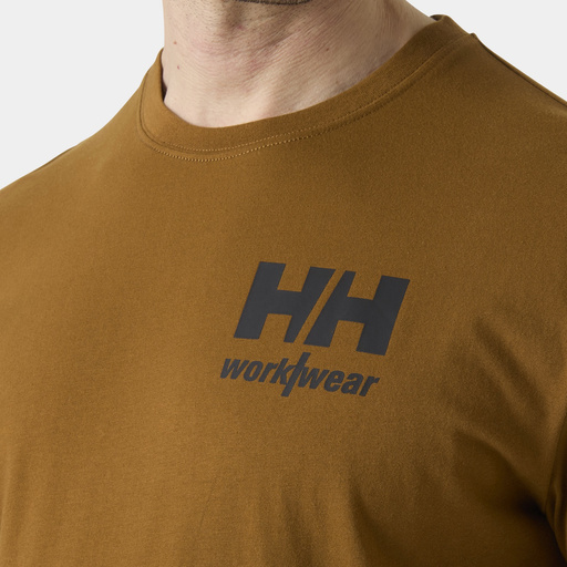 T-shirt męski Helly Hansen brown 79309-750 - L