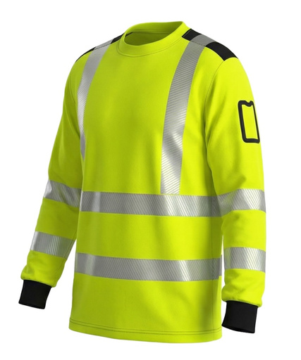 Koszulka antystatyczna BS Multisafe Hi-Vis - XXL