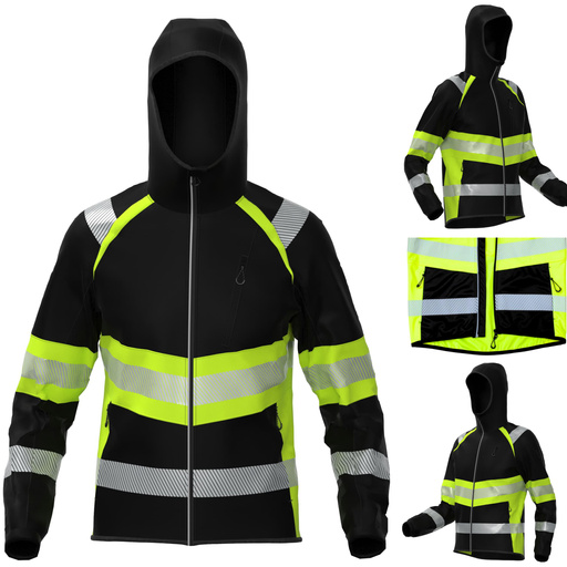 Softshell roboczy BoSafety Topek 0204 - XXL