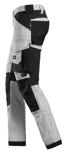 Spodnie robocze Snickers 6341-0904 białe - 52
